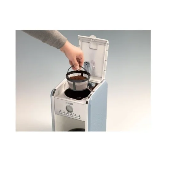 Ariete Vintage American Coffee Maker 4-12 Cups - Blue